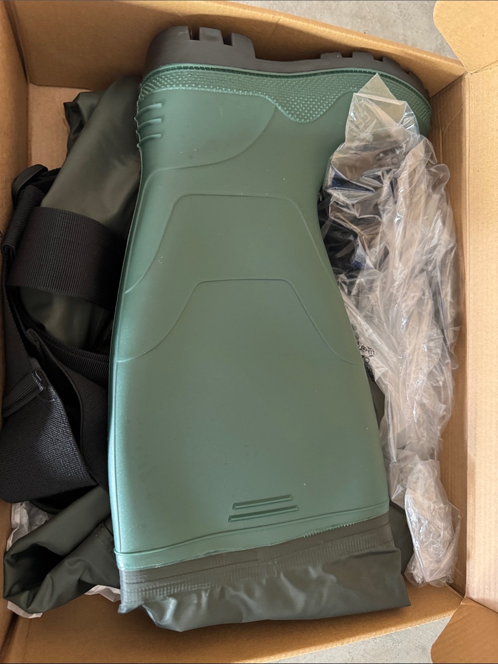 Green One-Piece Waterproof Wader NWT